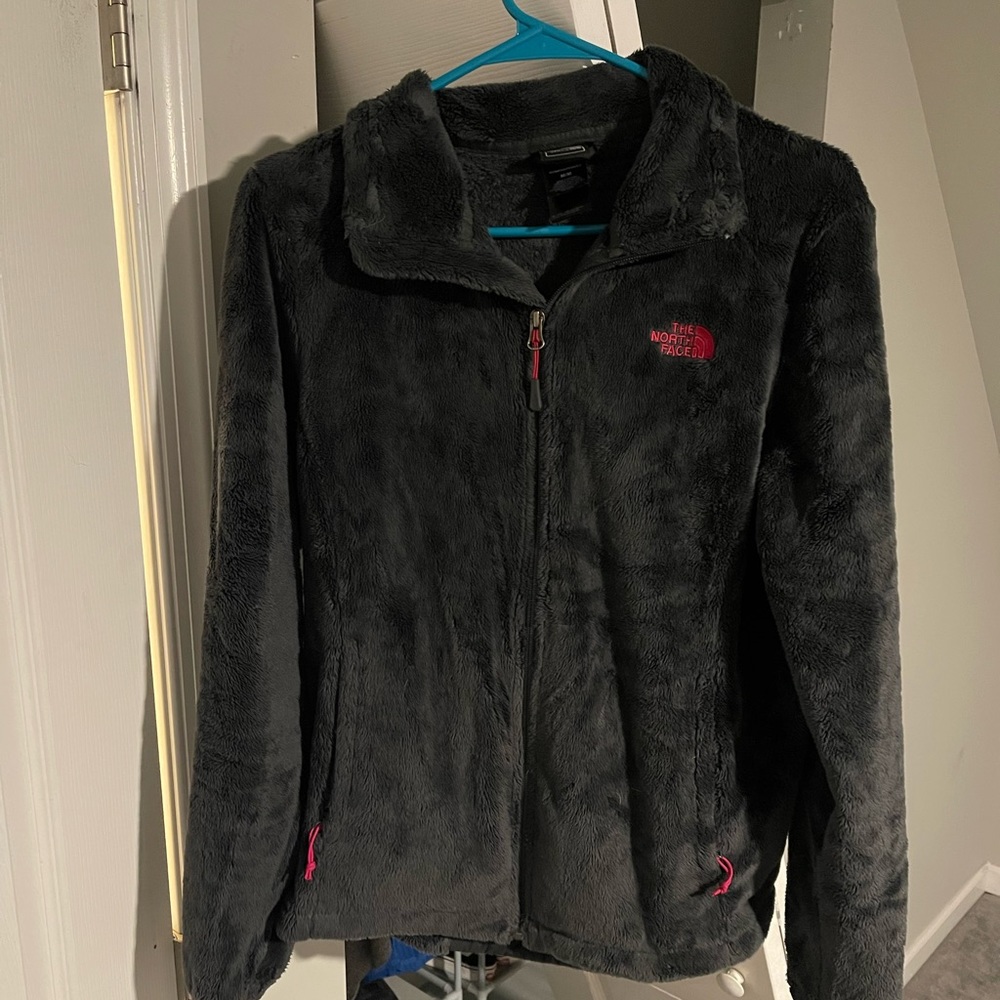 Charcoal gray north face